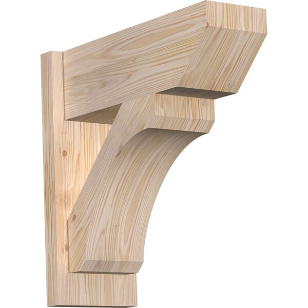 Ekena Millwork Legacy Slat Smooth Outlooker, Douglas Fir, 7 1/2"W x 20"D x 20"H OUT08X20X20LEC06SDF - main